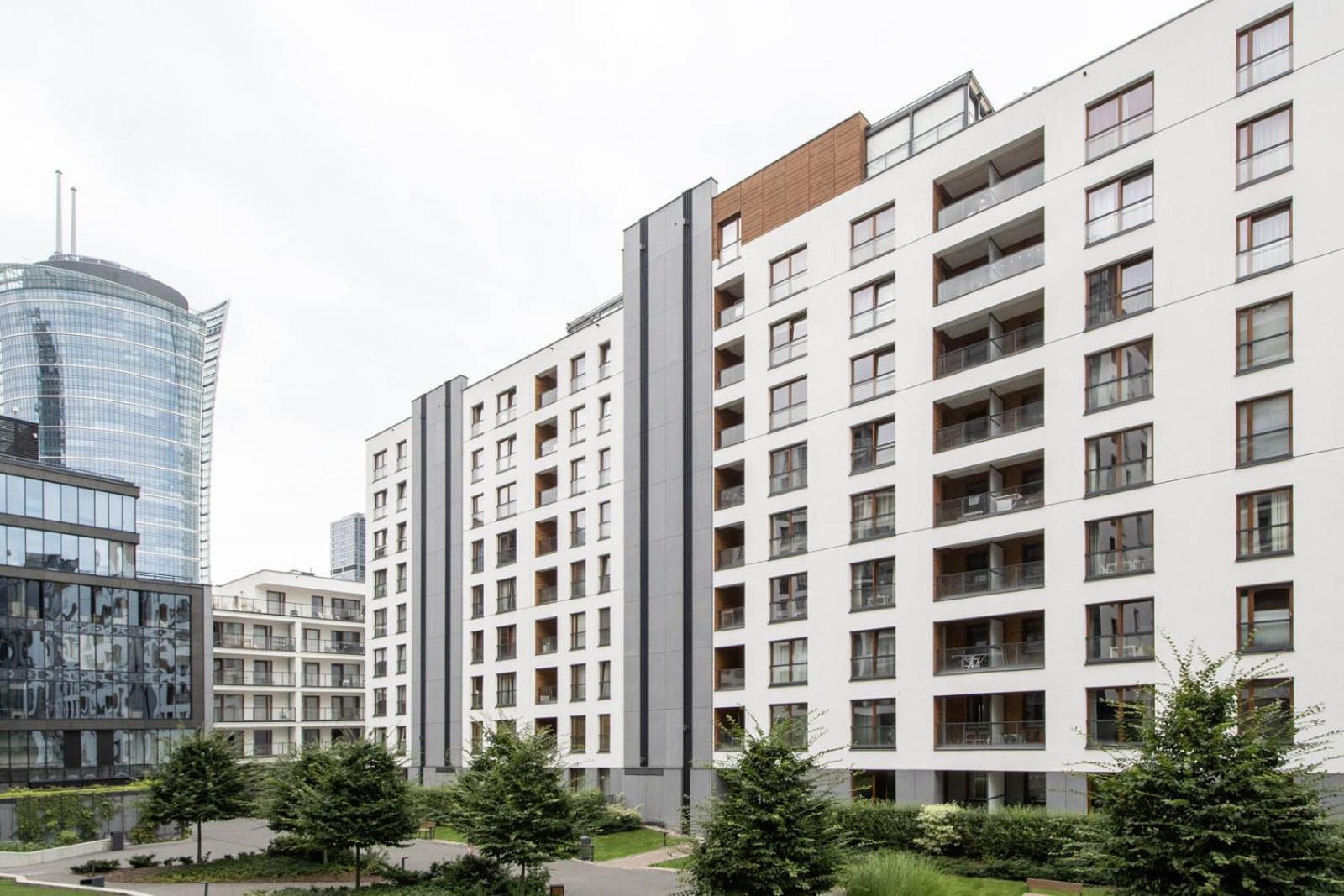 Warsaw Night Apartments Grzybowska Eksteriør billede
